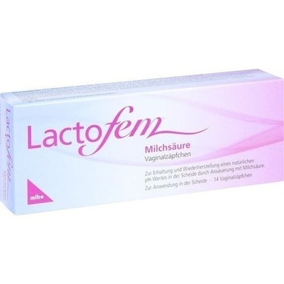 LACTOFEM Milchsäure Vaginalzäpfchen LACTOFEM Milchsäure Vaginalzäpfchen