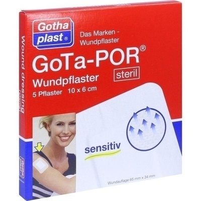 GOTA-POR Wundpflaster steril 60x100 mm GOTA-POR Wundpflaster steril 60x100 mm