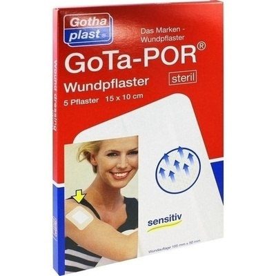 GOTA-POR Wundpflaster steril 100x150 mm GOTA-POR Wundpflaster steril 100x150 mm