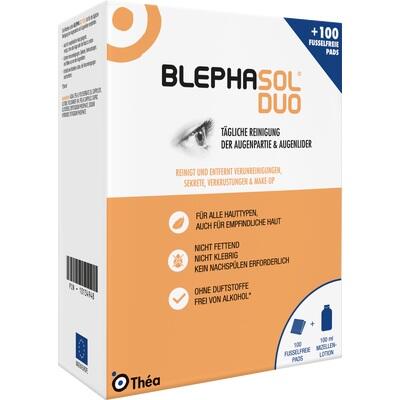 BLEPHASOL Duo 100 ml Lotion+100 Reinigungspads