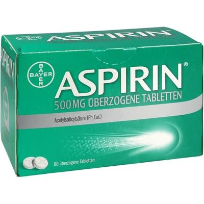 ASPIRIN 500 mg überzogene Tabletten ASPIRIN 500 mg überzogene Tabletten