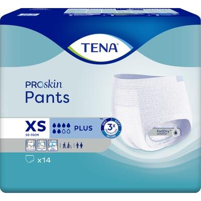 TENA PANTS plus XS 50-70 cm ConfioFit Einweghose