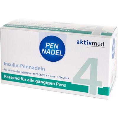 PEN-NADELN Universal 4 Kanülen 0,23x4 mm 32 G PEN-NADELN Universal 4 Kanülen 0,23x4 mm 32 G