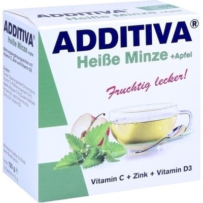 ADDITIVA heiße Minze+Apfel Pulver