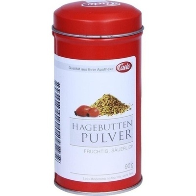 HAGEBUTTEN PULVER Caelo HV-Packung Blechdose