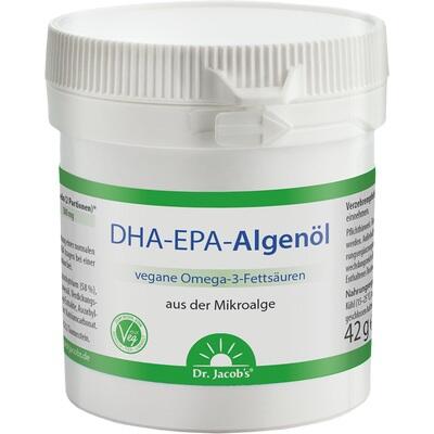 DHA-EPA-Algenöl Dr.Jacob's Kapseln