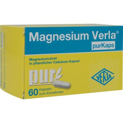 MAGNESIUM VERLA purKaps vegane Kapseln z.Einnehmen