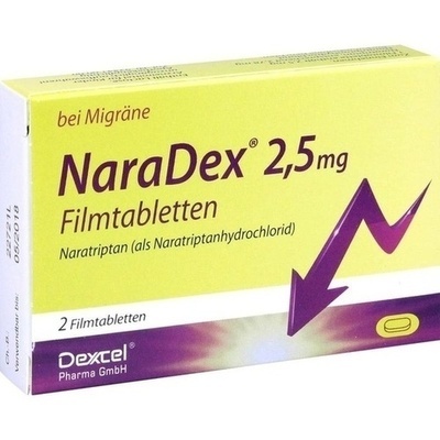 NARADEX 2,5 mg Filmtabletten NARADEX 2,5 mg Filmtabletten