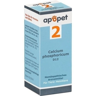 APOPET Schüßler-Salz Nr.2 Calcium phos.D 12 vet.