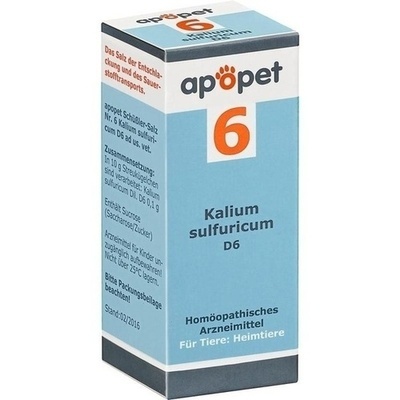 APOPET Schüßler-Salz Nr.6 Kalium sulf.D 6 vet.