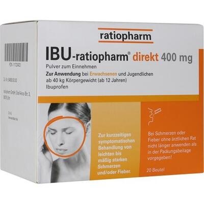 IBU-RATIOPHARM direkt 400 mg Pulver zum Einnehmen