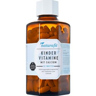 NATURAFIT Kindervitamine m.Calcium Lutschtabletten