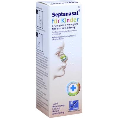 SEPTANASAL für Kinder 0,5 mg/ml + 50 mg/ml Nasens.