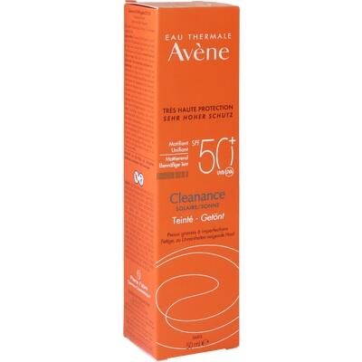 AVENE SunSitive Cleanance Sonne Emu.SPF 50+ getönt