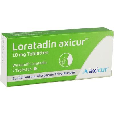 LORATADIN axicur 10 mg Tabletten LORATADIN axicur 10 mg Tabletten