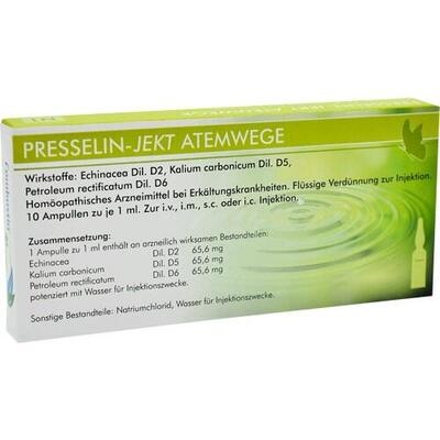 PRESSELIN-Jekt Atemwege Ampullen