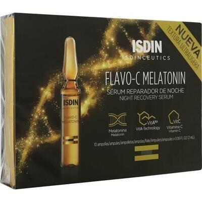 ISDIN ISDINCEUTICS Flavo-C Melatonin Serum Amp.