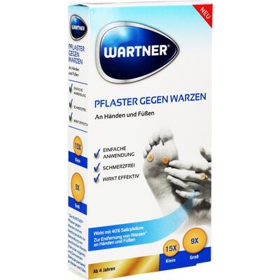 WARTNER Pflaster gegen Warzen WARTNER Pflaster gegen Warzen