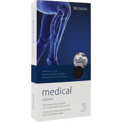 BELSANA med cotton AD Gr.M Gr.36-38 schwarz