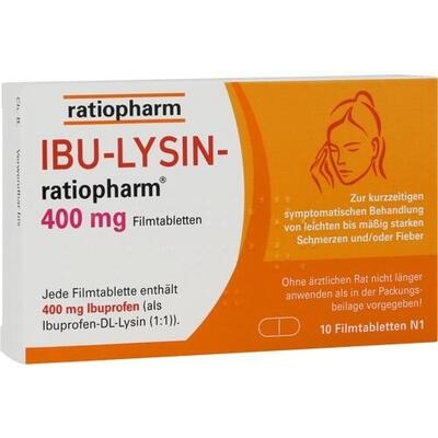 IBU-LYSIN-ratiopharm 400 mg Filmtabletten
