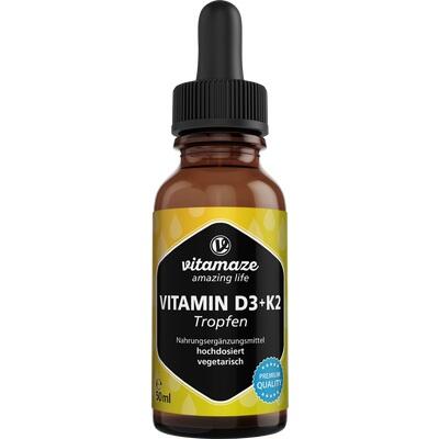 VITAMIN D3 K2 1000 I.E./10 μg Tropfen hochdosiert