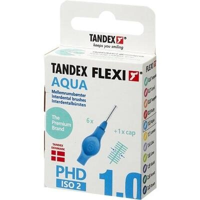 TANDEX FLEXI Interdentalb.PHD 1.0/ISO 2 aqua
