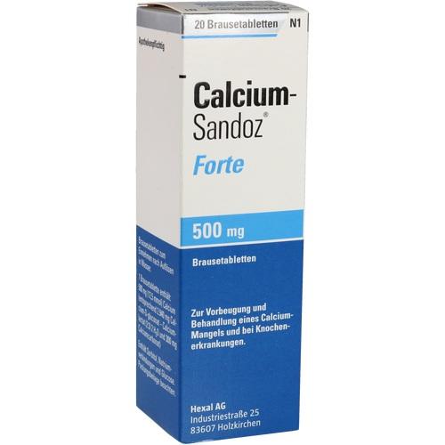 CALCIUM SANDOZ forte Brausetabletten