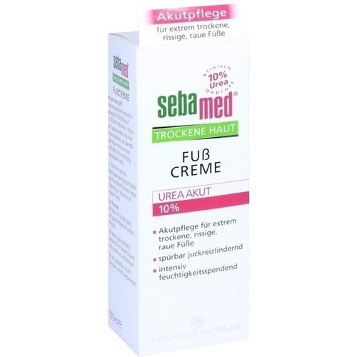 SEBAMED Trockene Haut 10% Urea akut Fußcreme