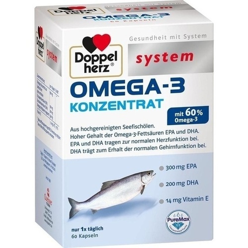 Doppelherz system Omega-3 Konzentrat Kapseln