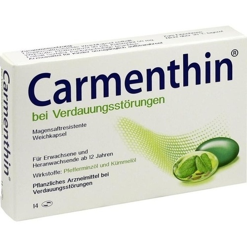 Carmenthin bei Verdauungsstörungen Kapseln magensaftresistent