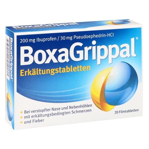 BOXAGRIPPAL Erkältungstabletten 200 mg/30 mg FTA