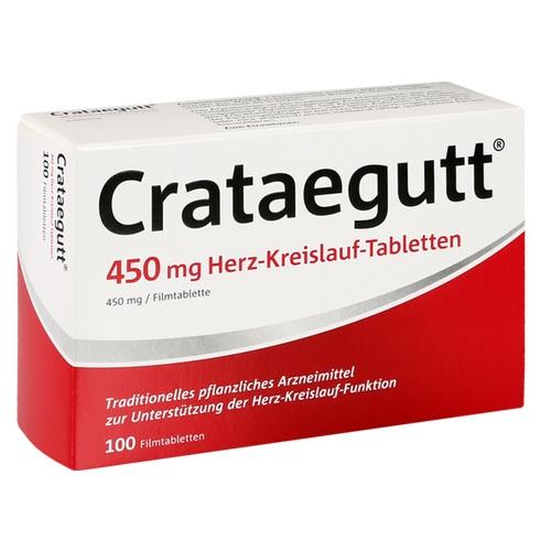 Crataegutt 450 mg Herz-Kreislauf-Tabletten Filmtabletten