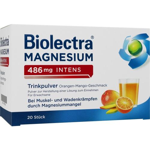 Biolectra Magnesium 486 mg intens Pulver