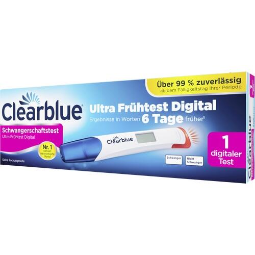 Clearblue Schwangerschaftstest Ultra Früh (Digital) Test