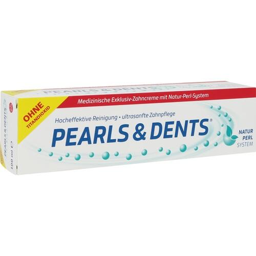 Pearls & Dents exklusiv ohne Titandioxid Zahncreme