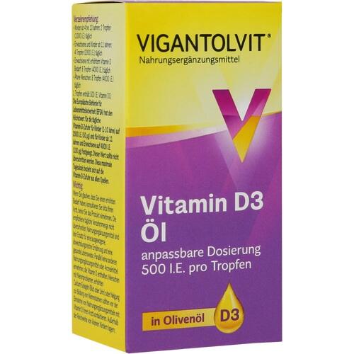 Vigantolvit 500 I.E./Tropfen Vitamin D3 Öl