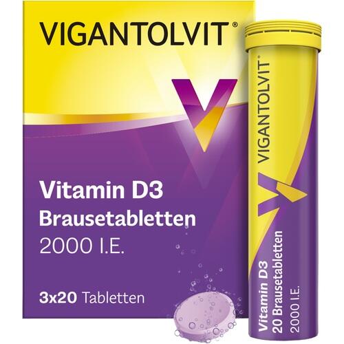 VIGANTOLVIT 2000 I.E. Vitamin D3 Brausetabletten