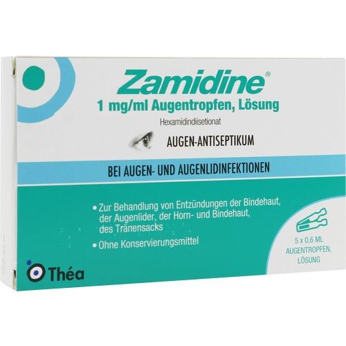 ZAMIDINE 1 mg/ml Augentropfen Mehrdosenbehältnisse