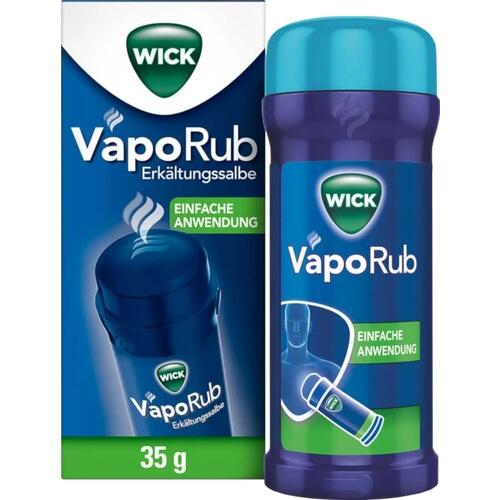 Wick VapoRub Erkältungssalbe im Applikator Salbe