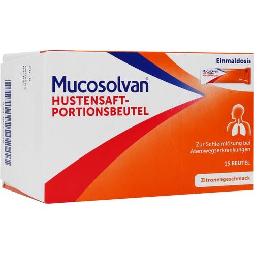 MUCOSOLVAN Hustensaft-Portionsbeutel 30 mg/5 ml