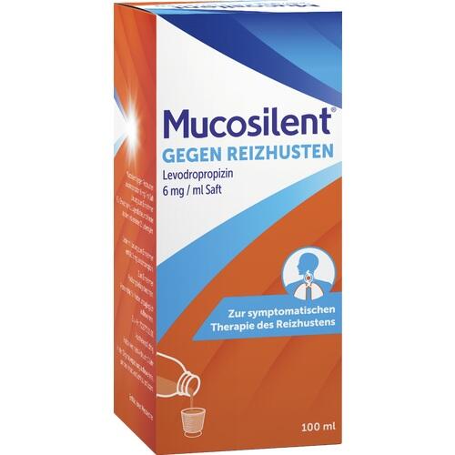 Mucosilent gegen Reizhusten Levodropropizin 6 mg/ml Saft