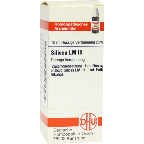 Verpackungsbild(Packshot) von SILICEA LM III Dilution