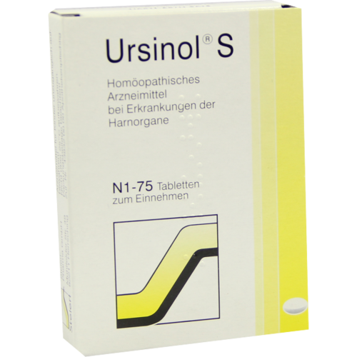 Verpackungsbild(Packshot) von URSINOL S Tabletten