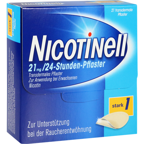 Verpackungsbild(Packshot) von NICOTINELL 21 mg/24-Stunden-Pflaster 52,5mg