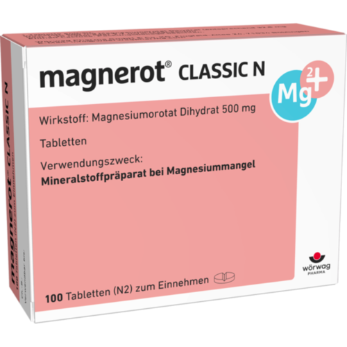 Verpackungsbild(Packshot) von MAGNEROT CLASSIC N Tabletten