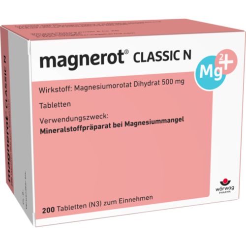 Verpackungsbild(Packshot) von MAGNEROT CLASSIC N Tabletten