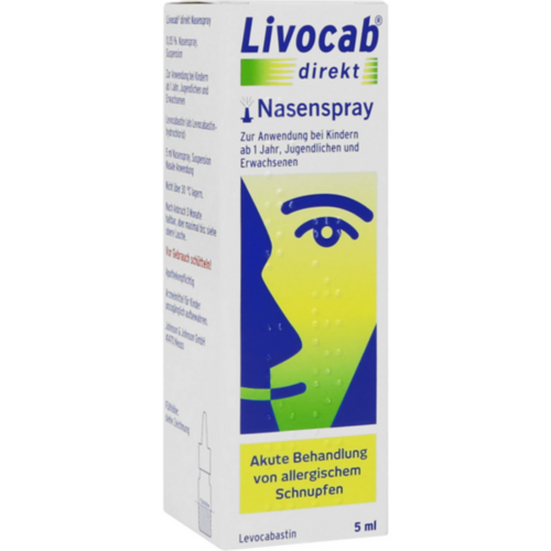 Verpackungsbild(Packshot) von LIVOCAB direkt Nasenspray