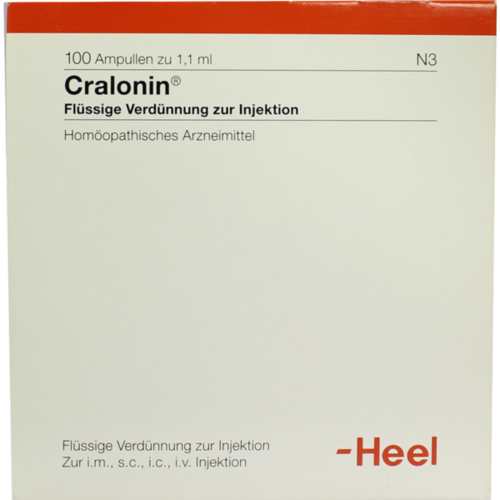 Verpackungsbild(Packshot) von CRALONIN Ampullen