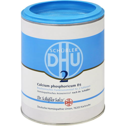 Verpackungsbild(Packshot) von BIOCHEMIE DHU 2 Calcium phosphoricum D 3 Tabletten