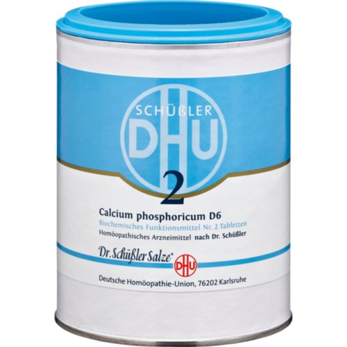 Verpackungsbild(Packshot) von BIOCHEMIE DHU 2 Calcium phosphoricum D 6 Tabletten